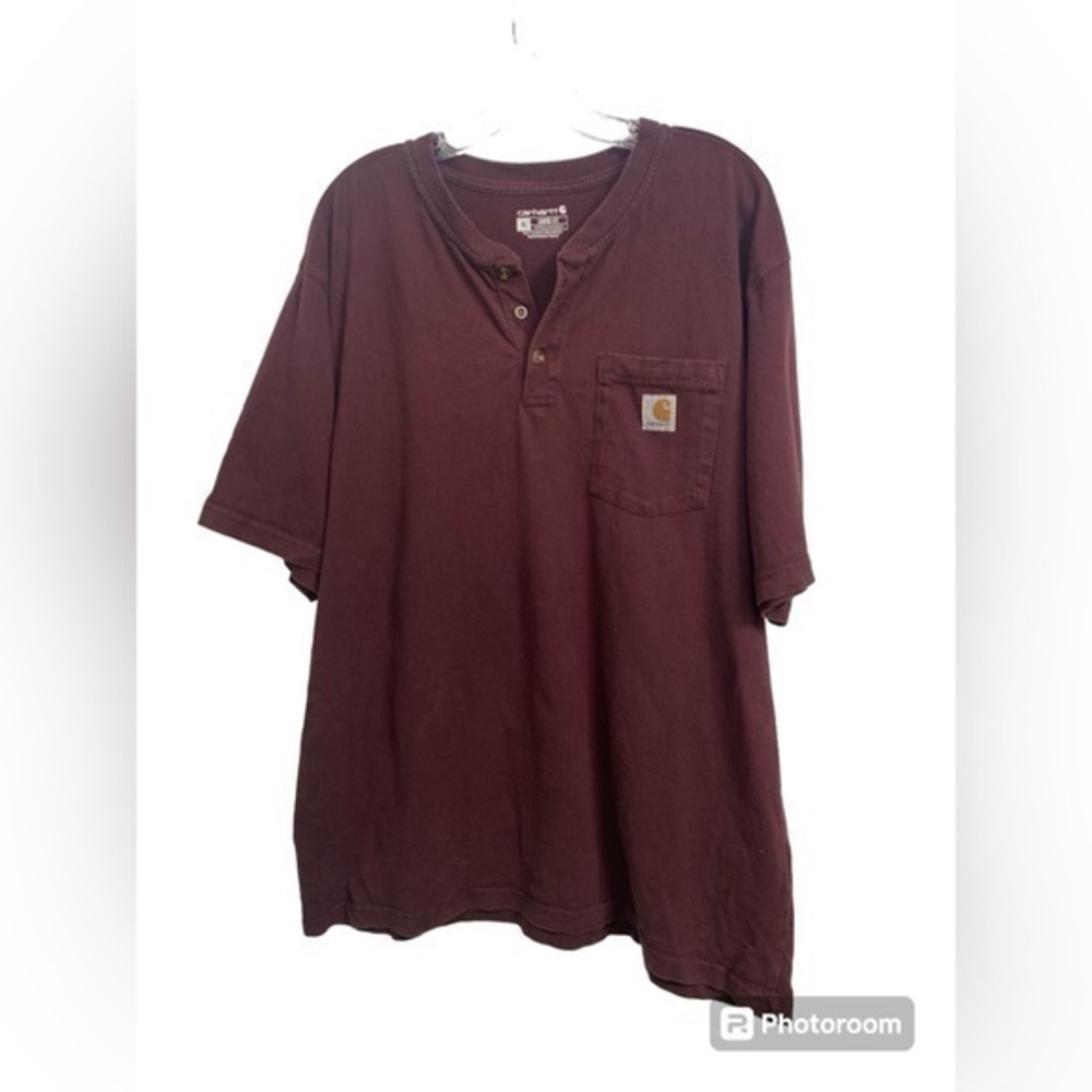 90's Carhartt XL Short Sleeve Heavyweight Loose Fit T Shirt